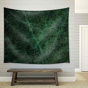 Green Marble Texture Background High Res - Fabric Wall Tapestry Home Decor - 51x60 inches