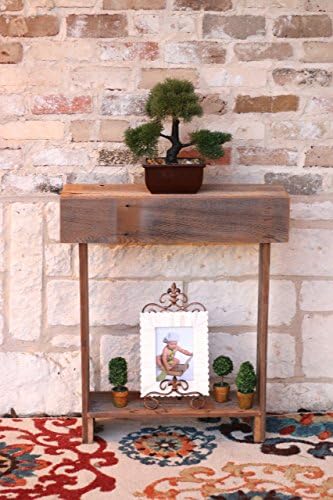 Natural Skinny Wall Table