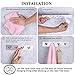HOMEIDEAS Self Adhesive Hook, Towel Hook SUS 304 Stainless Steel Bathroom Kitchen Organizer, Brushed Finish, Pack of 1