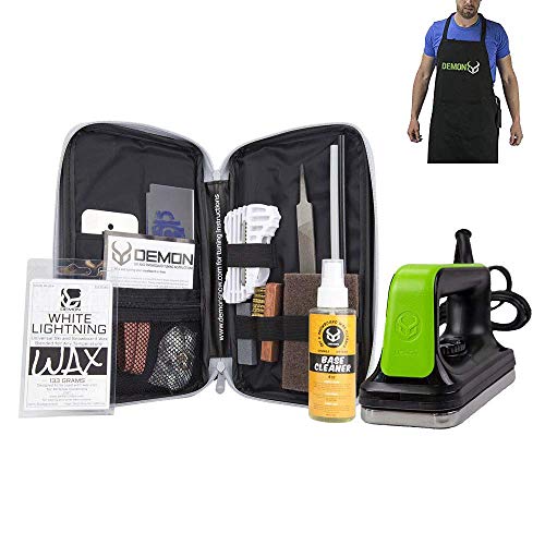 Demon Mechanic Ski and Snowboard Tuning Wax Kit with Universal Wax