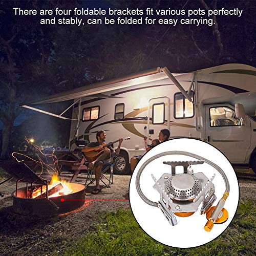 Mini Fornuis Aluminium Camping Kookgerei, Duurzame Picknick Opvouwbare Fornuis Camp Stove, Voor Outdoor Kamperen… - Image 6
