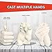 Hand Casting Kit - UPDATED Color Changing Powder | Keepsake Hands Molding Kit | Perfect DIY Molds for Life's Special Memories & Events | Crafts for Adults | Includes Paints and Sanding paper