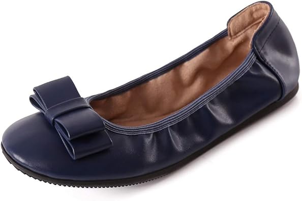 lambskin ballet flats