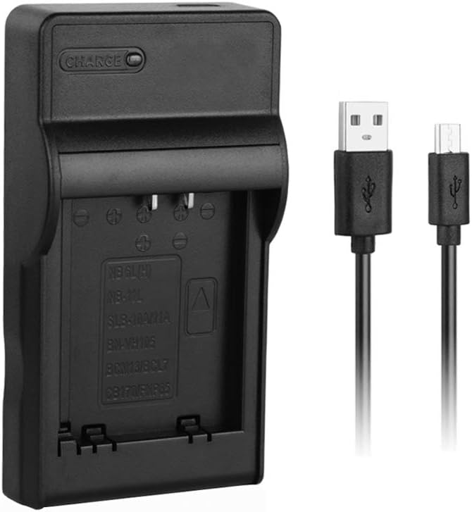 [Quick Charger] NB11L USB Quick Charger for Canon NB-11L / NB-11LH Battery, PowerShot 130HS, 340HS, 350HS, SX400 IS, A2400 IS,A2500 IS, A3500 IS, A4000 IS, IXS 240 HS, IXUS 285 HS and more Cameras