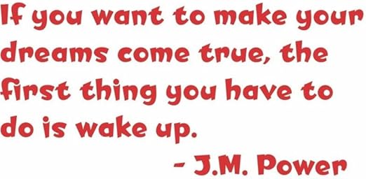 Amazon Com If You Want To Make Your Dreams Come True The First