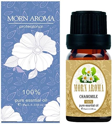 Undiluted Roman Chamomile Essential Oil (Anthemis Nobilis) Therapeutic Grade 100% Natural Pure Organic by Morn Aroma-10ml