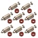 Carburetor Float Valve Needle Seat Kit for Briggs and Stratton 398188 281144 299096 394681 83400 5HP 6HP Vertical Engines, Pack of 8