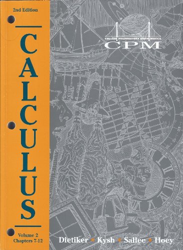 CALCULUS VOLUME 2,CHAPTERS 7-1