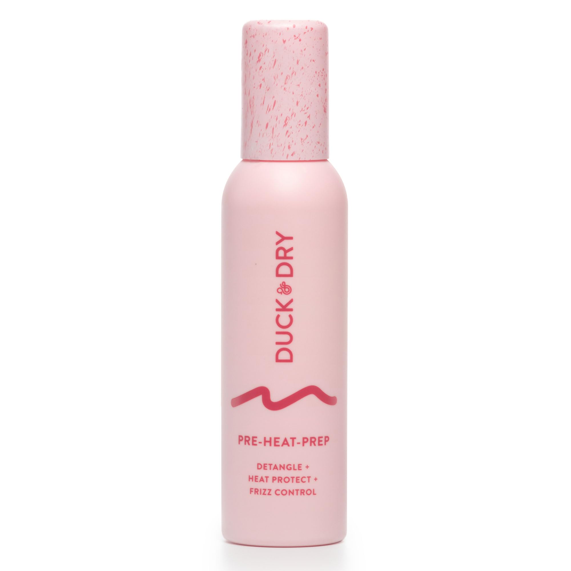 Duck & Dry Pre-Heat-Prep 150ml - Suitable For All Hair Types - SLS, SLES, Silicone, Paraben & Cruelty Free - Primer that protects against heat, detangles, prevents breakage, and eliminates frizz