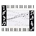 Broadway Gift Piano Keyboard Musical Notes Treble Clef Decorative 5x7 Picture Frame,Multicolor