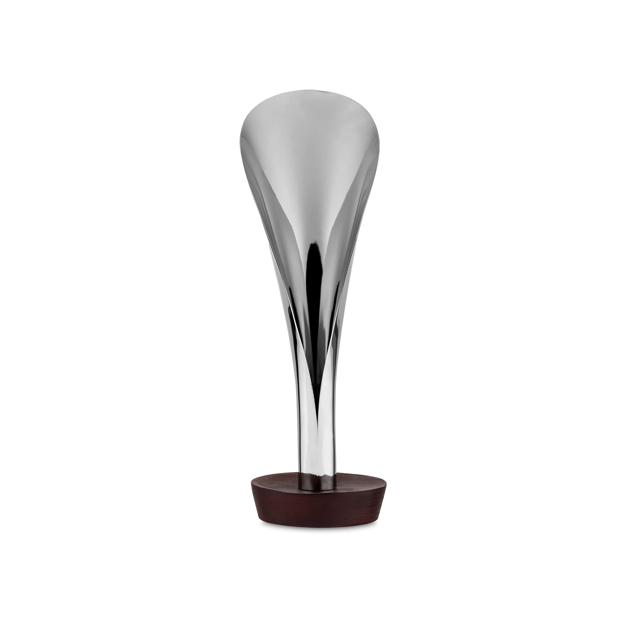 Alessi Lily Mw71 - Incense Burner In 18/10 Stainless Steel And Wood
