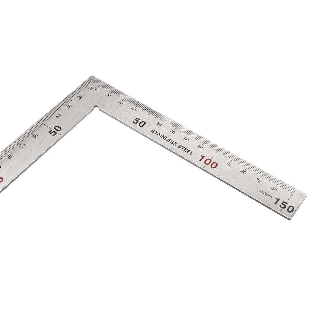 Squadra Da Falegname 300mm In Acciaio - Per Misurare Angoli 45° E 90° | Precisione Professionale - Foto 8