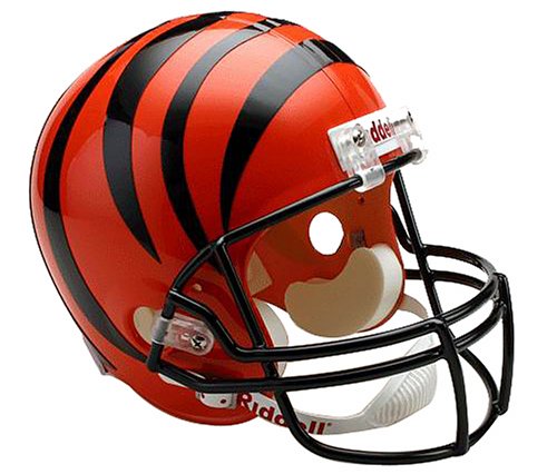 UPC 095855987071, NFL Cincinnati Bengals Deluxe Replica Football Helmet