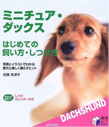 ミニチュア ダックス はじめての飼い方 しつけ方 写真とイラストでわかる愛犬と楽しく暮らすヒント 実用best Books Amazon Com Books