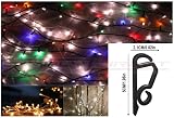 Simply Products 50 Black Gutter Hooks for Christmas String Lights Rope Lights view 5