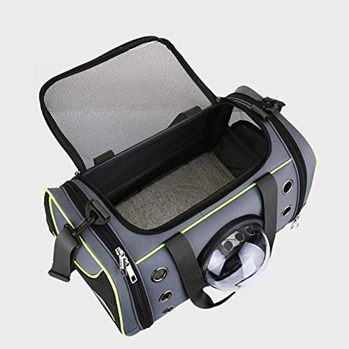 QKEMM-Hundetransportbox-Hundebox-Katzenbox-Tragbarer-Cross-Body-Eine-Schulter-Atmungsaktiv-Faltbar-Auto-Transportbox-Reisebox-fr-Tiere-Hunde-Transporttsche