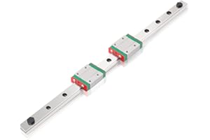 iMetrx MGN12H 1000MM Linear Guide Rail MGN12 Linear Rail with MGN12H Carriage Block x2 for 3D Printer and CNC Machine
