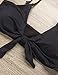Blooming Jelly Womens High Waisted Bikini Set Tie Knot High Rise Two Piece Swimsuits Bathing Suits