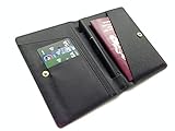 Crocus World Passport Holder - Travel Wallet - RFID Blocking Technology - Black