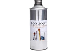 NATURAL EARTH PAINT ECO-FRIENDLY PAINT KITS Natural Earth Paint Eco-Solve | Paint Thinner | Non-Toxic | Brush Cleaner | 16oz