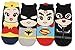 Women's Cute Heroes Cool Socks (Cute Heroes 4-Pack),One Size