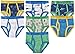 Trimfit Boys Soft Cotton Colorful Briefs Pack of 7 Kids Underwear