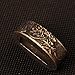 Alloy Kashira Fuchi Sleeve with Dragon for Japanese Samurai Katana Sword