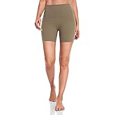 HeyNuts Workout Pro Biker Shorts 4''/ 6'', Compression High Waisted Workout Shorts