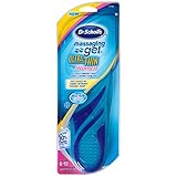 Dr. Scholl's Massaging Gel Ultra-Thin Insoles, Women, Size 6-10