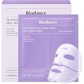 BIODANCE Rejuvenating Caviar PDRN Real Deep Mask, Overnight Hydrogel Face Mask, Skin Firming, Radiance, Enhancing Skin Recovery, Korean Skin Care, Self Care Gifts for Women | 1.19oz(34g) x 4ea
