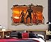 Black Panther Movie 3D Smashed Wall Sticker Decal Decor Art Mural Marvel J967, Large
