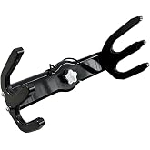Reborn Pro1 Quick Release Waterski Rack, 2.5" Clamp with Rubber Collars can fit 1 3/4" - 2 1/2" Round Tubes. Polished Or Black Coated Finish,3 Year Warranty.