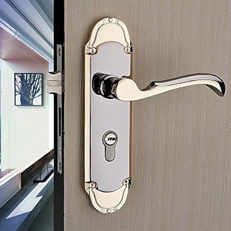 Vanme European Interior Wood Door Steel Wooden Door Bearing
