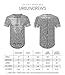 URBANCREWS Mens Hipster Hip Hop Splatter Dashiki Longline T-shirt ORANGE, XL