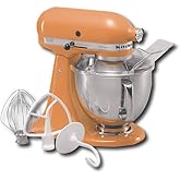 KitchenAid KSM150PSTG Artisan Series 5-Qt. Stand Mixer with Pouring Shield - Tangerine