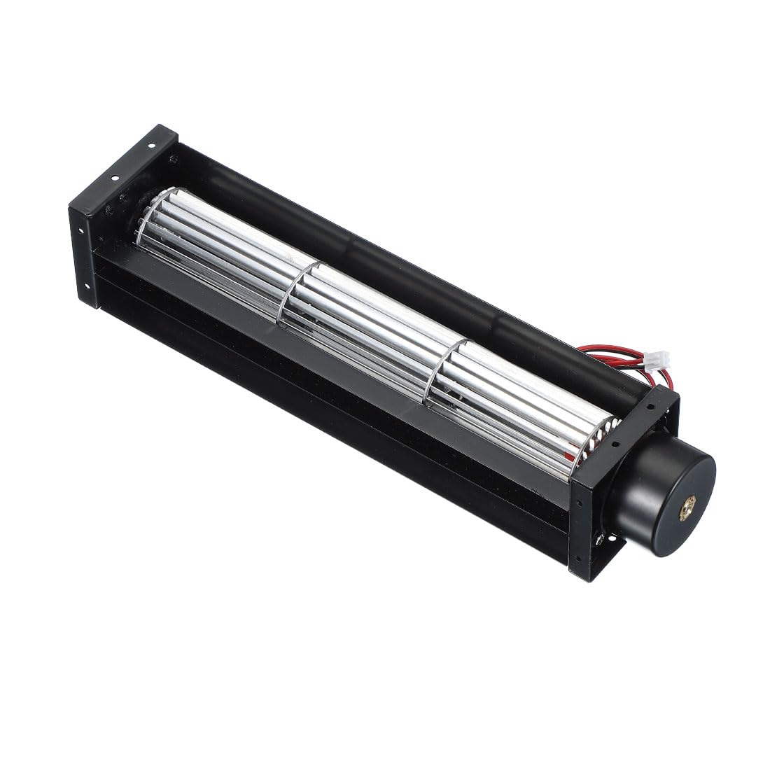 Sourcingmap Universal DC 12V 2.4W Ball Bearing Cross Flow Cooling Fan 240mm x 51mm x 49mm