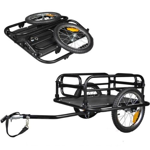 Lowest Price! Veelar Foldable Bicycle Cargo Trailer Shopping/Utility Trailer-20300