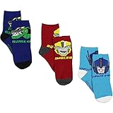 Transformers Boys 3 pack Crew Socks