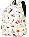 School Bookbags for Girls, Cute Pineapple Backpack College Bags Daypack Travel Bag by Mygreen (Beige-Large)