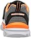 Skechers Kids Electronz Sneaker (Little Kid/Big Kid), Black/Orange, 2 M US Little Kid