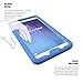 Galaxy Tab E 9.6 Case - Poetic TurtleSkin Series [Corner/Bumper Protection][Grip][Sound-Amplification][Bottom Air Vents] Protective Silicone Case for Samsung Galaxy Tab E 9.6 (2015) Blue