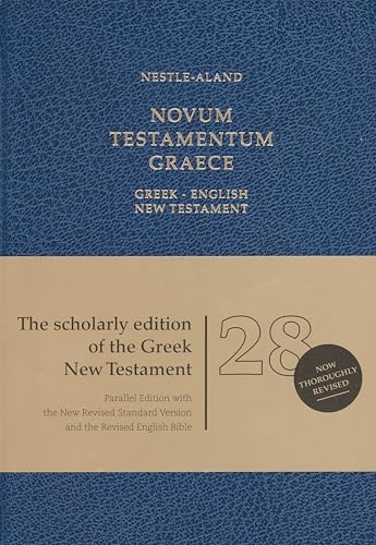 Novum Testamentum Graece (NA28), Large Print (Hardcover, Blue