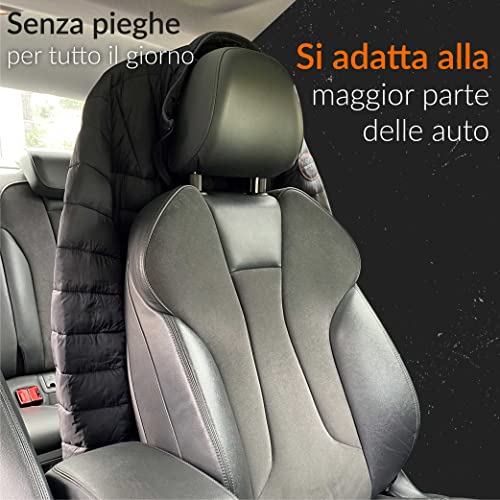 Upgrade4cars Universal Car Jacket Holder | Car Coat Hook | Hanger for Headrest | Accessories Interior Gadget