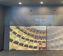 Black Diamond 150 inch ALR Projector Screen 16:9