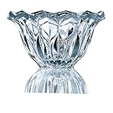 Celebrations by Mikasa Blossom Crystal Decorative Bowl, 10-Inch