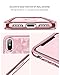 BENTOBEN Case for iPhone Xs 2018, iPhone X / 10 Case 2017, 2 in 1 Dual Layer Soft Hybrid TPU Hard PC Phone Protective Case Shockproof Drop Protection Slim Phone Cover for Women, Girls – Rose Gold