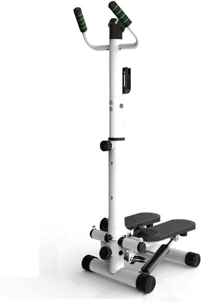 Steppers Handle Mini Exercise Fitness Machine Weight Loss Multifunctional Fitness Equipment (Color : Black, Size : 32 * 39 * 96cm)