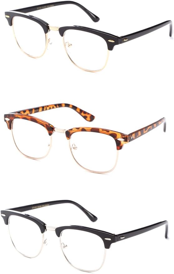 "Babo" Slim Oval Style Celebrity Fashionista Pattern Temple Reading Glasses Vintage