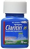 Claritin 24 Hour Non Drowsy Allergy Tablet, 140 Count