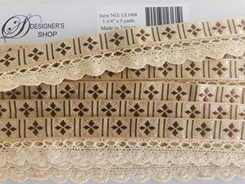 1 Jacquard+Woven+Floral+Crochet+LE1008